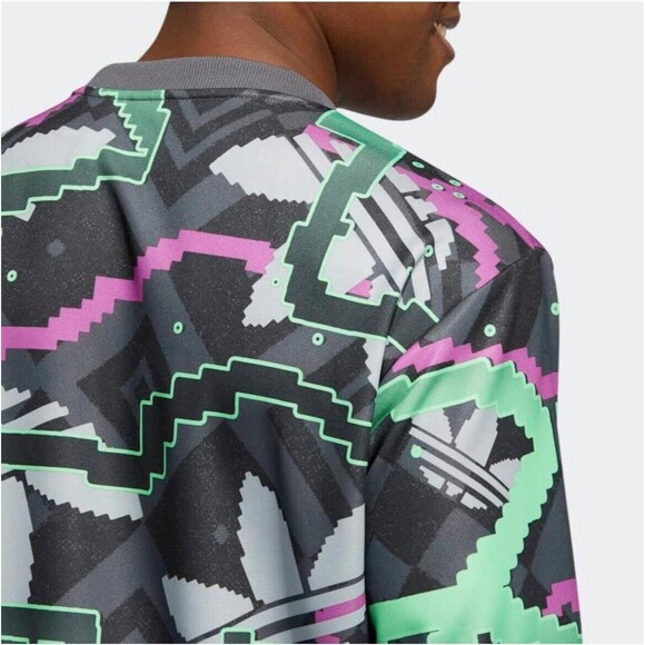 adidas Hypersport Goalkeeper Soccer Jersey Men's Gray Size Medium New With Tags - Picture 6 of 6